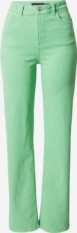 PIECES Regular Jeans 'HOLLY' in Green: front