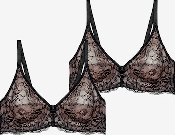 Soutien-gorge ' Amourette Charm ' TRIUMPH en noir : devant