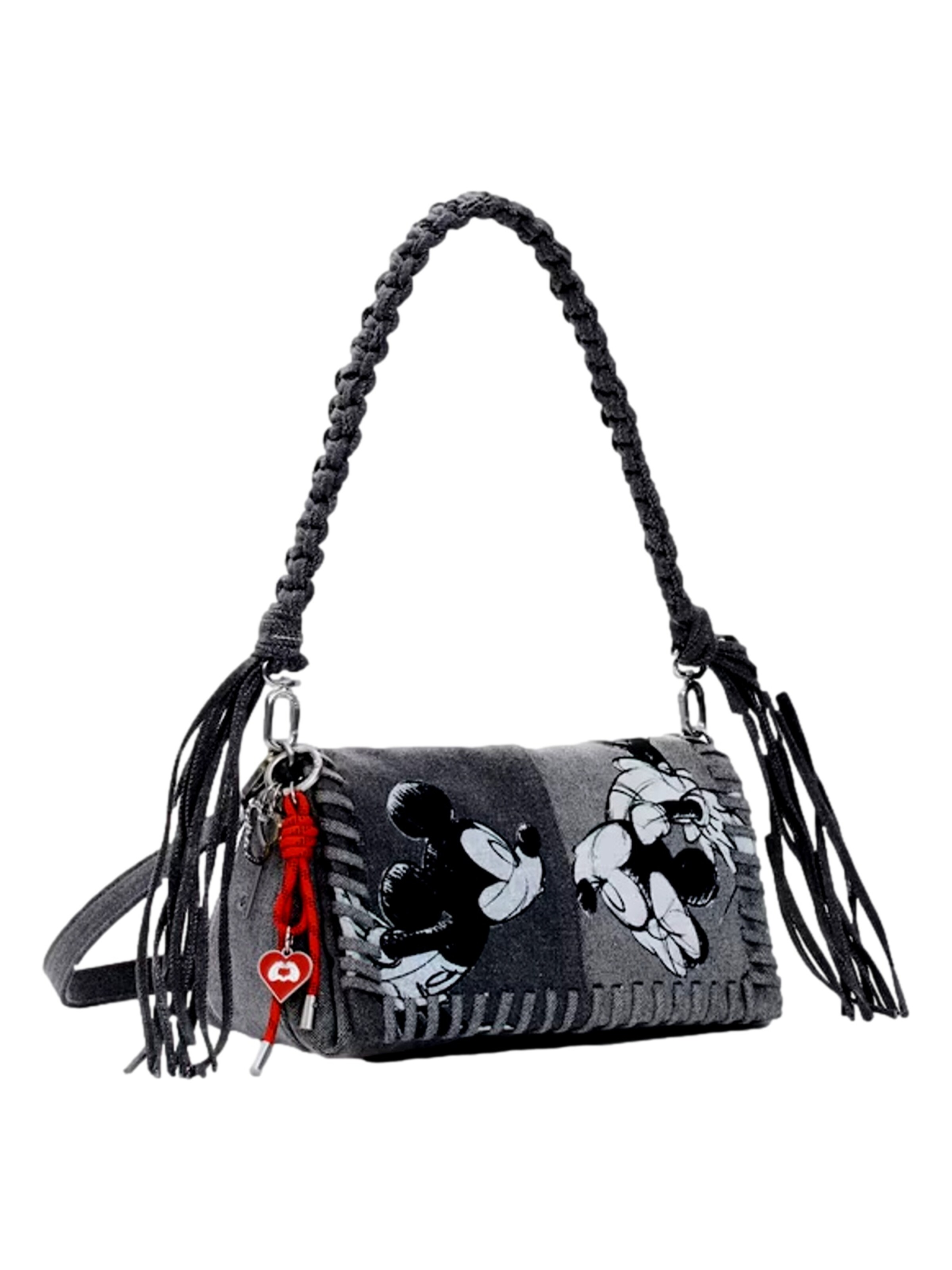 Sacs à main 'Mickey Kiss' Desigual en gris
