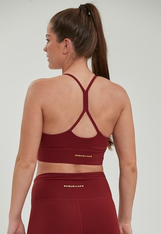 ENDURANCE Bralette Sports Bra 'Raleigh' in Red