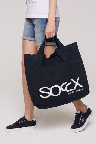 Soccx Handtasche in Blau