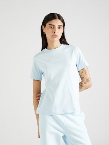 T-shirt 'INSTITUTIONAL' Calvin Klein Jeans en bleu : devant