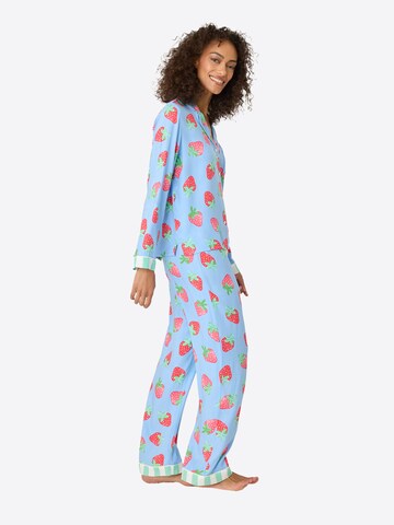 Pyjama ' Farmers Market ' PJ Salvage en bleu