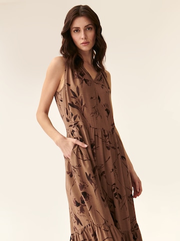 Robe 'Oroko' TATUUM en marron