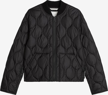 Veste mi-saison Marc O'Polo en noir : devant