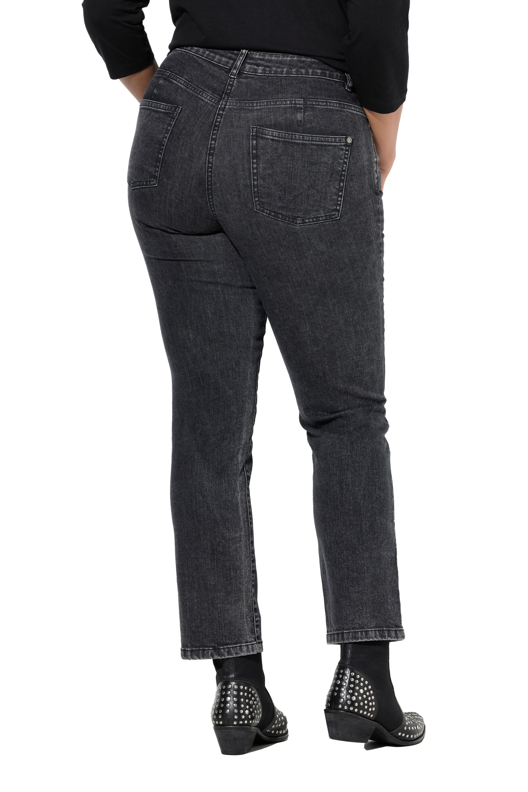 Angel of Style Regular Jeans in Black