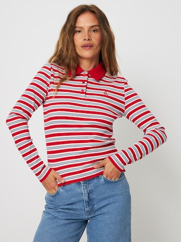 Crās - Camisa ' Lesliecras ' em vermelho: frente