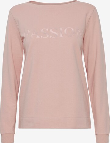 Fransa Sweatshirt in Roze: voorkant