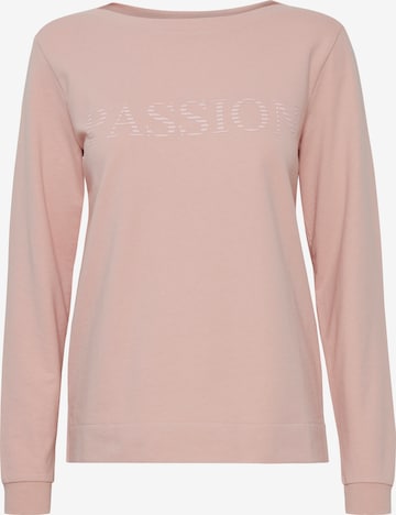 Fransa Sweatshirt in Pink: predná strana