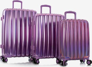 Heys Kofferset 'Astro' in Lila: Vorderseite