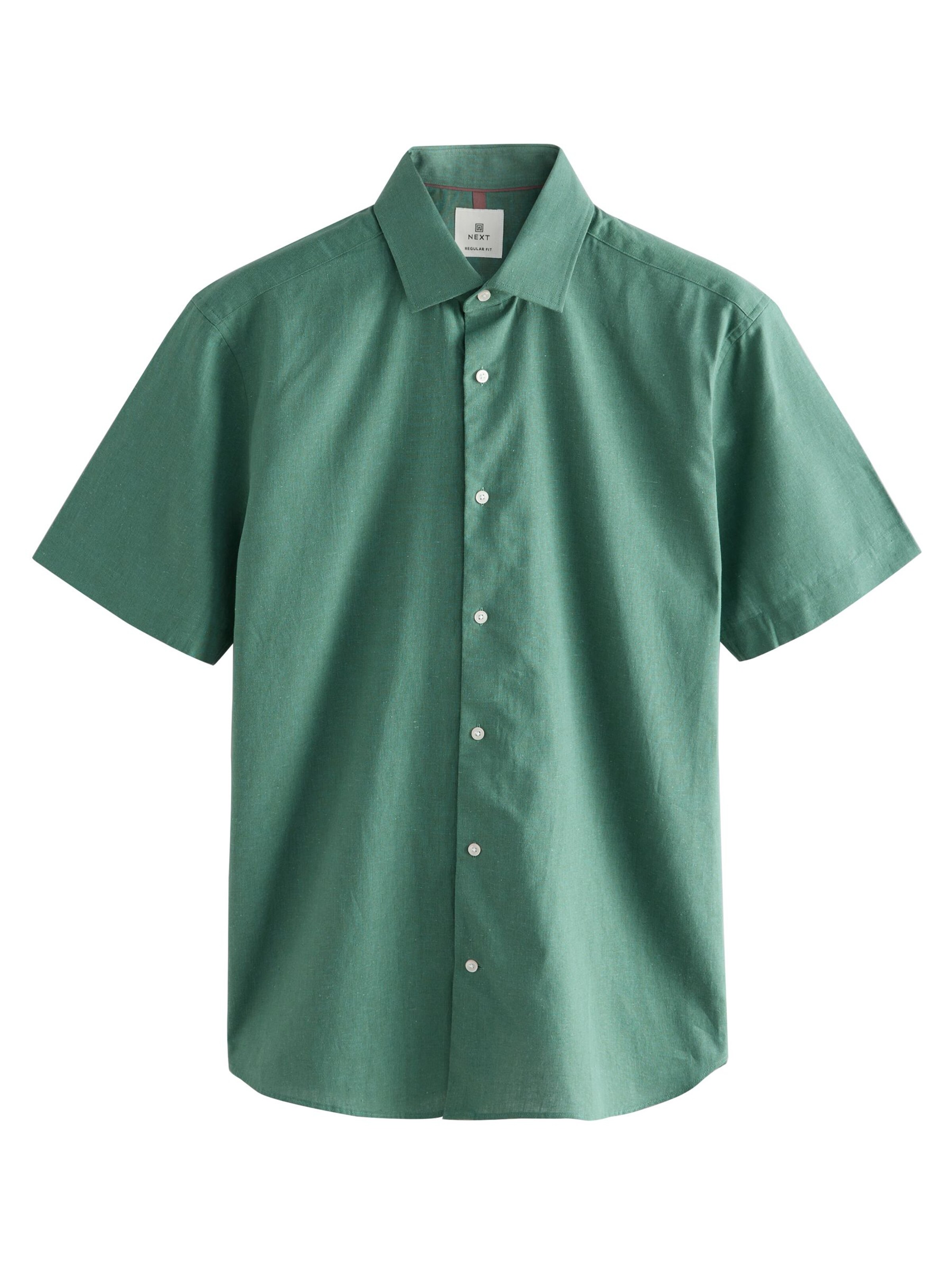 Next Средняя посадка Рубашка в Синий