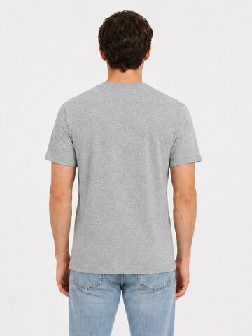YTWOO Shirt '3er Pack Basic T-Shirt'‌‌‌ in Grau