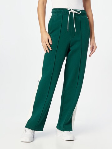 Loosefit Pantalon Marc O'Polo en vert : devant