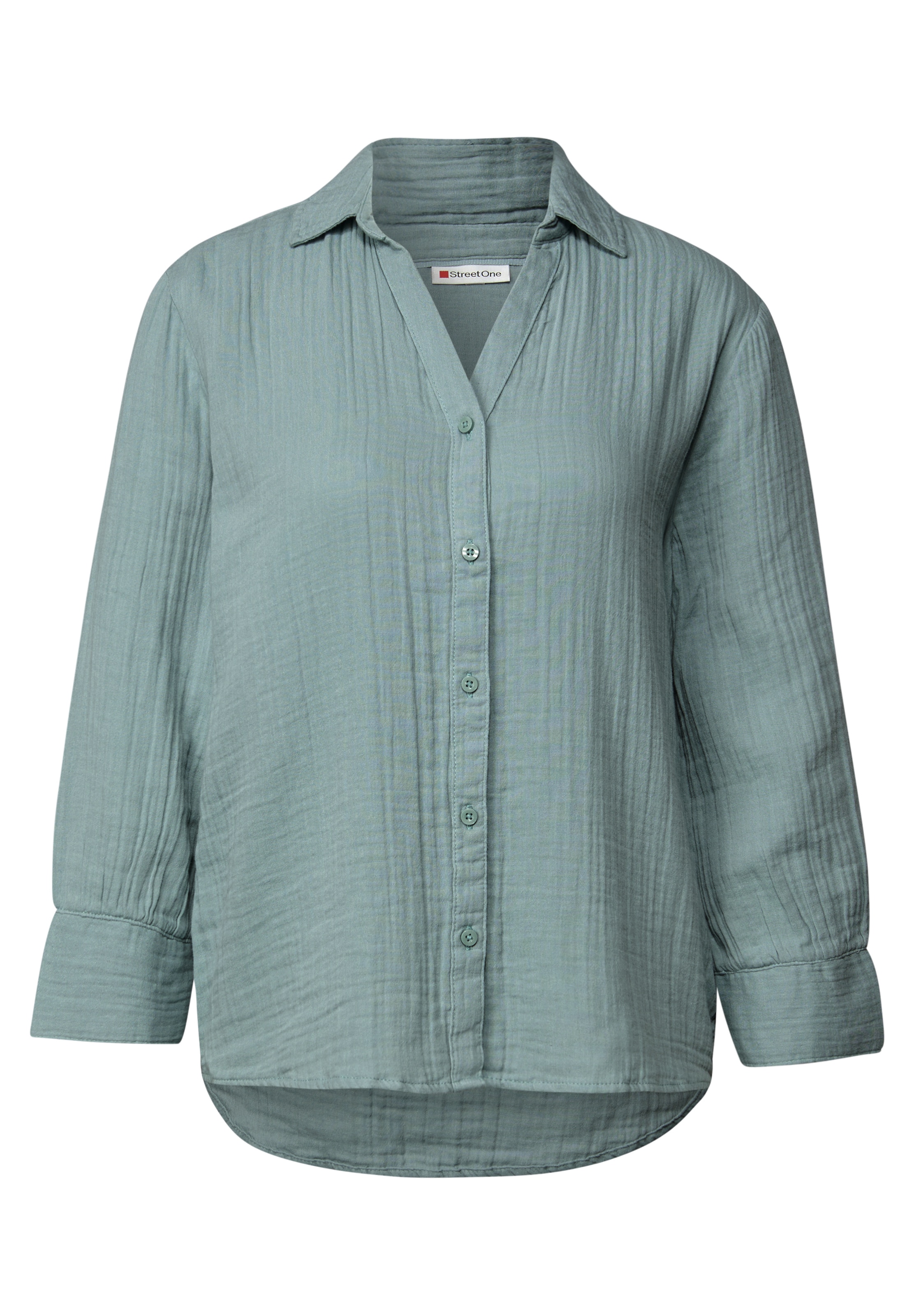 STREET ONE Blouse in Blue: front