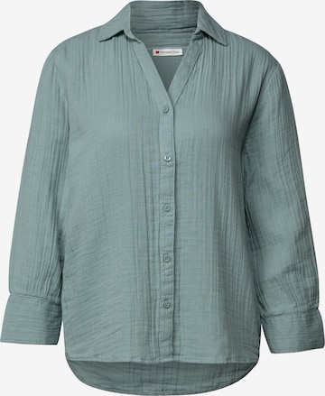 STREET ONE Blouse in Blue: front