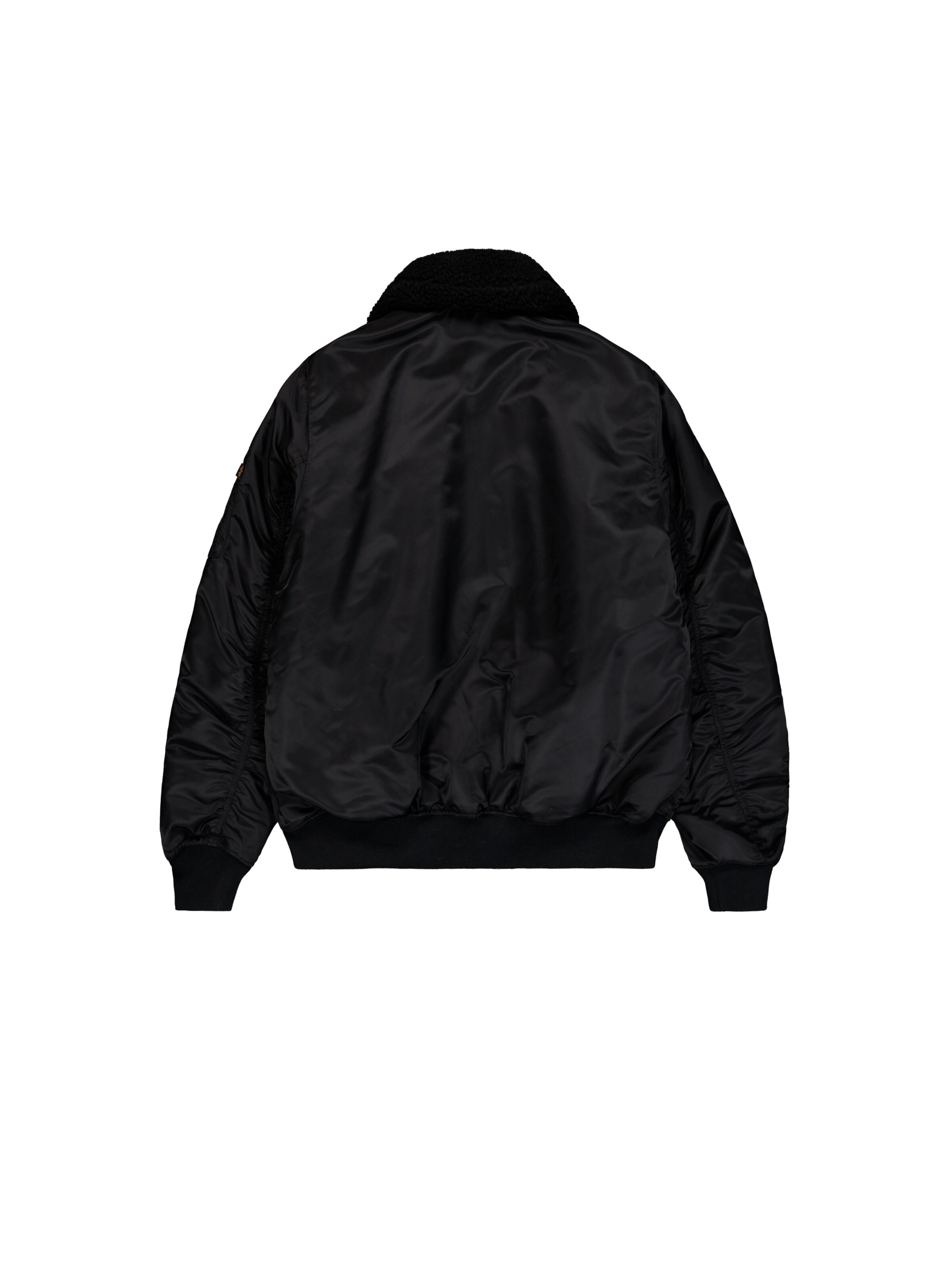ALPHA INDUSTRIES Between-Season Jacket 'B-15' in Black: back