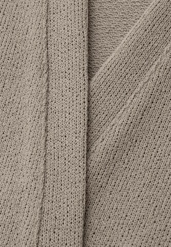 STREET ONE Knit Cardigan 'Nette' in Beige