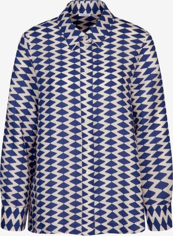 SEIDENSTICKER Blouse in Blauw: voorkant