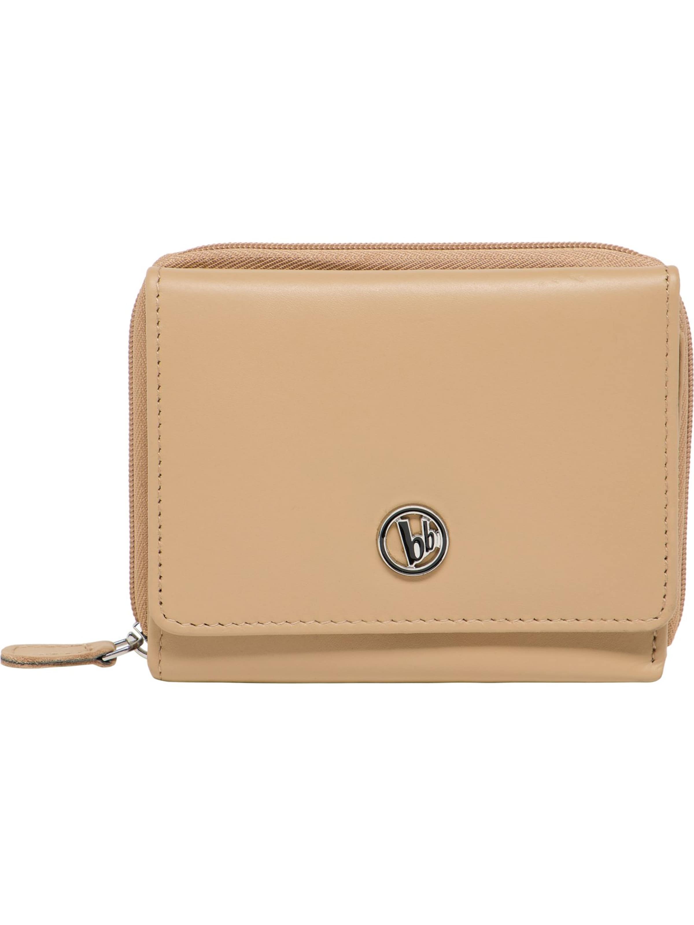 Porte-monnaies 'Fulton' Bruno Banani en beige : devant