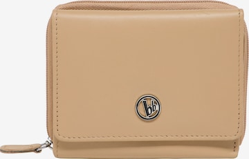 Porte-monnaies 'Fulton' Bruno Banani en beige : devant