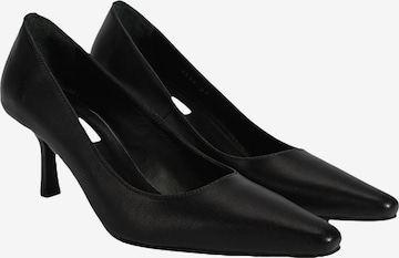 Desa - Zapatos con plataforma 'Slip-Ons' en negro: frente