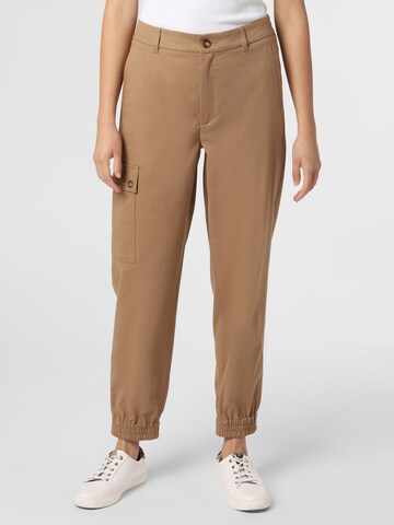 Regular Pantalon Marie Lund en marron : devant