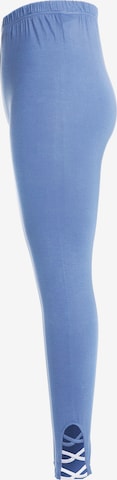 Ulla Popken Skinny Leggings in Blue