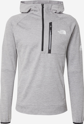 pilka THE NORTH FACE Sportinio tipo megztinis 'MOUNTAIN ATHLETICS': priekis