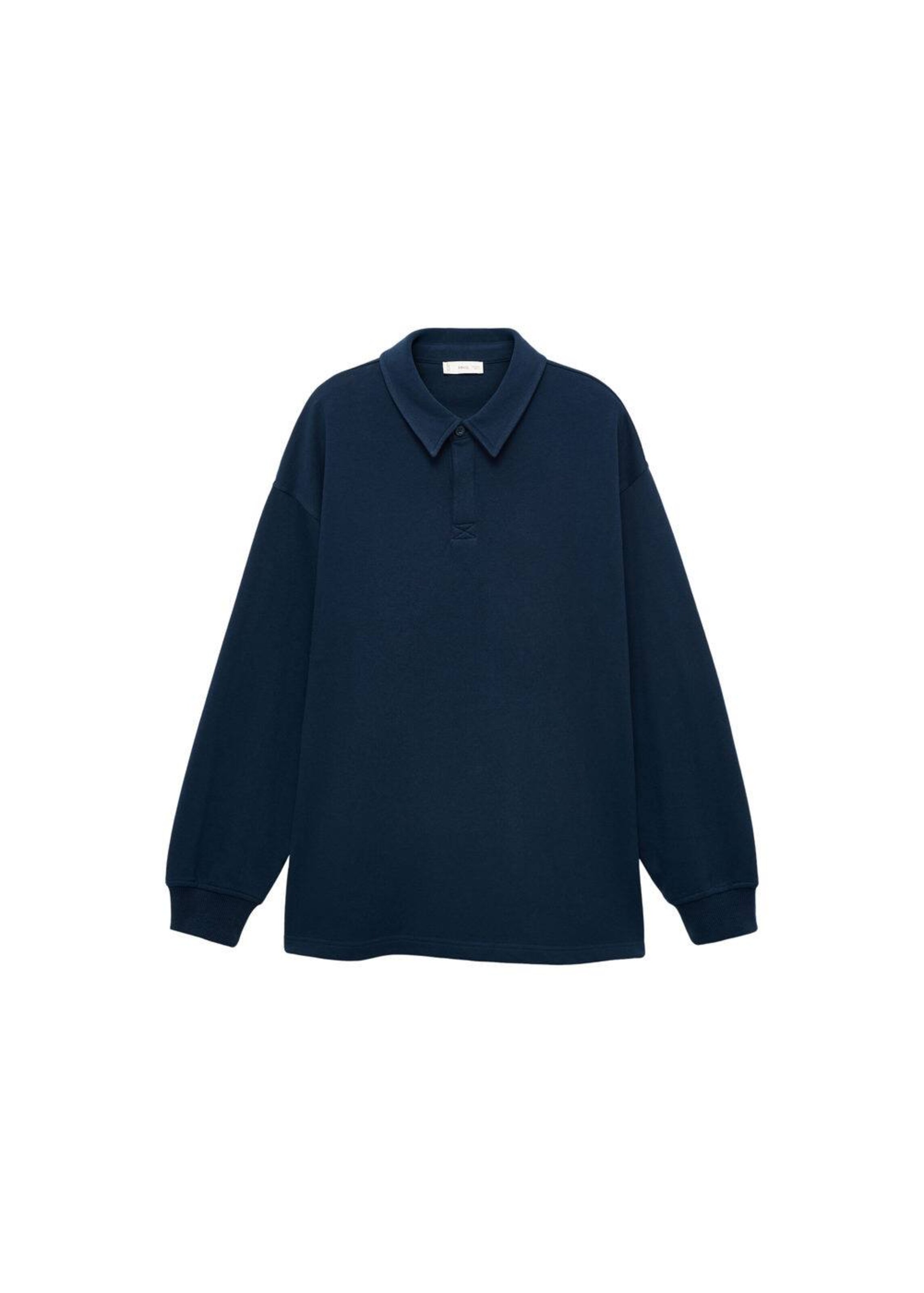 MANGO TEEN Sweatshirt 'Zipp' in Blau: Vorderseite