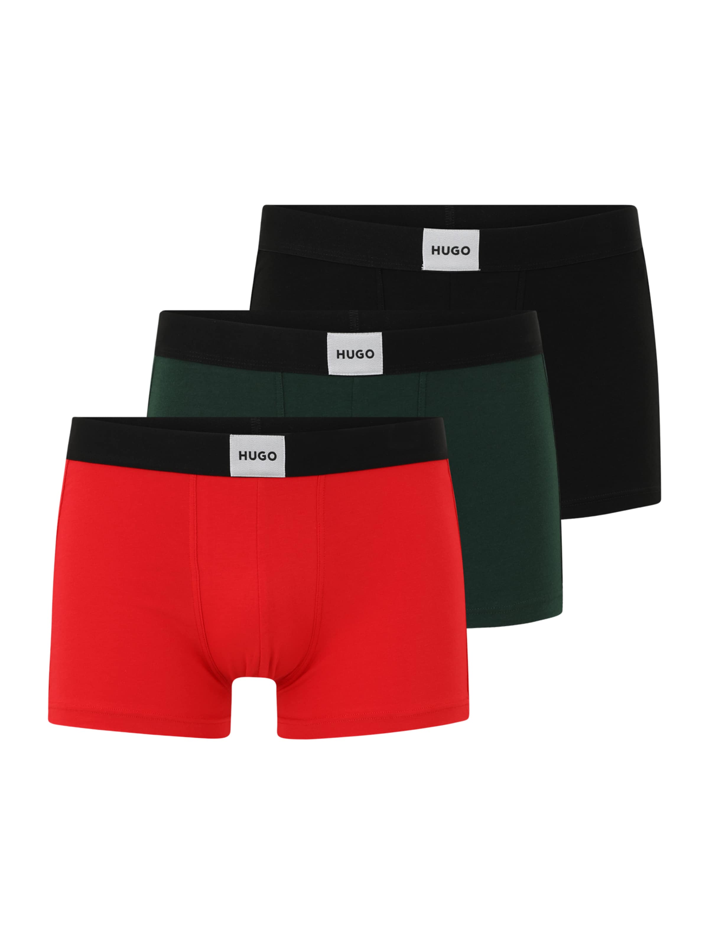 zaļš HUGO Bokseršorti 'GALAXY': no priekšpuses