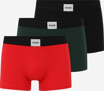 HUGO Boxer shorts 'GALAXY' in Green: front
