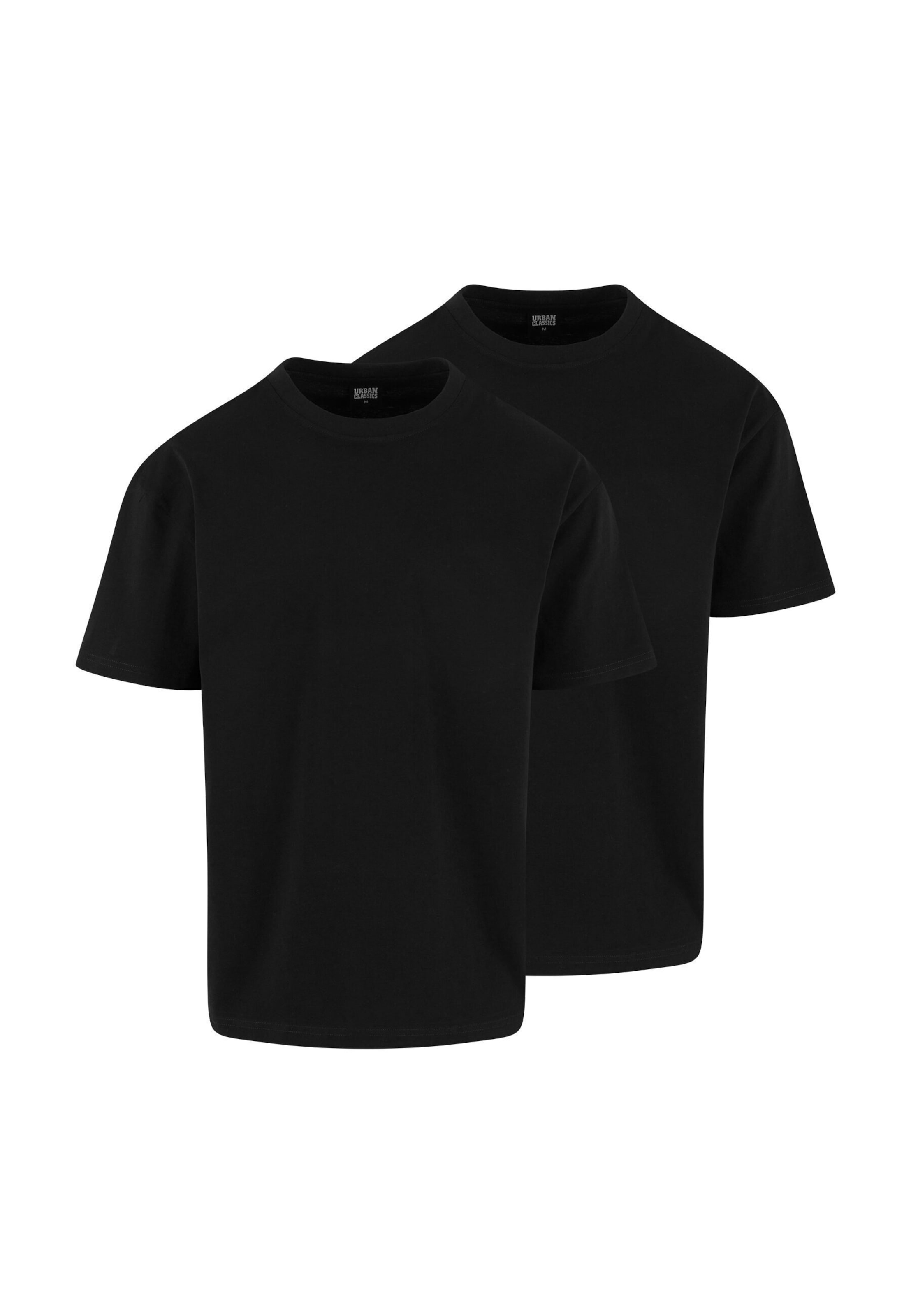 Maglietta di Urban Classics in nero: frontale
