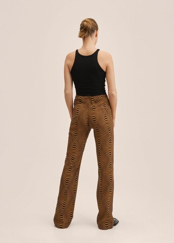 Loosefit Pantalon 'Leona' MANGO en marron