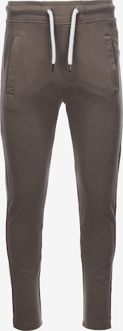 Pantalon 'P946' Ombre en gris : devant