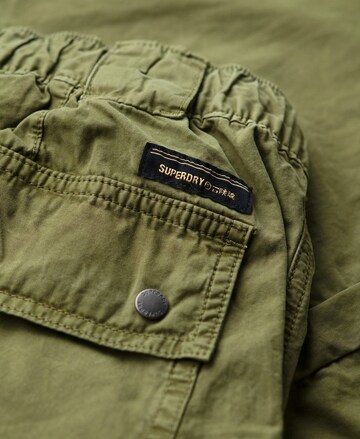 Superdry Свободный крой Брюки-карго в Зеленый