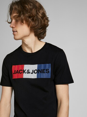 juoda JACK & JONES Marškinėliai