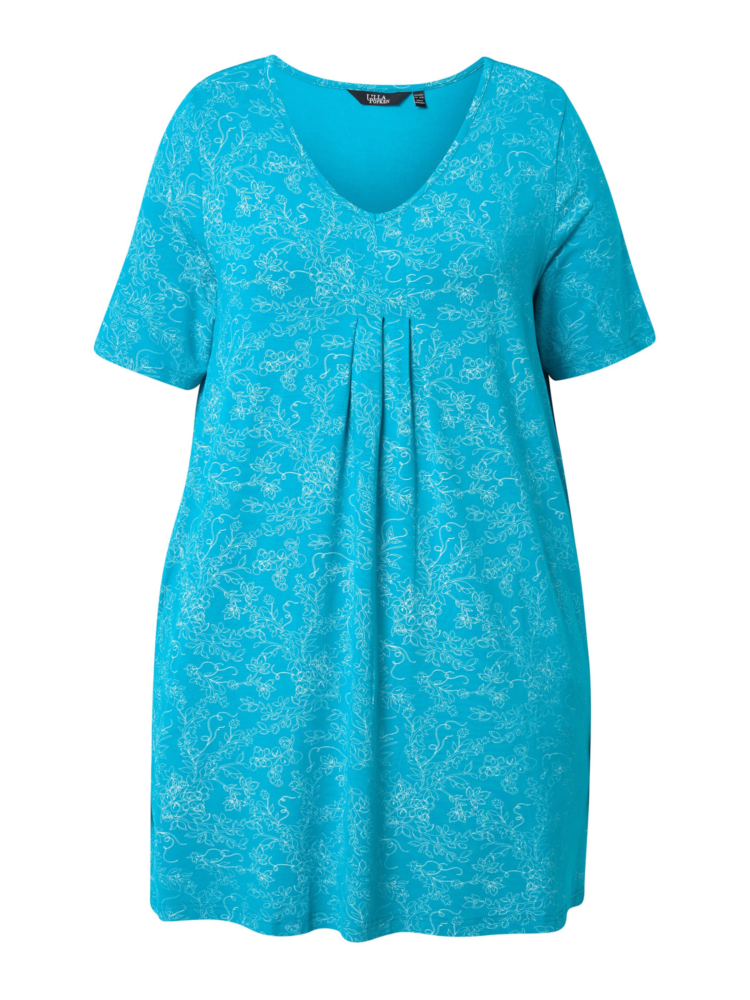 Ulla Popken Póló - kék: elől