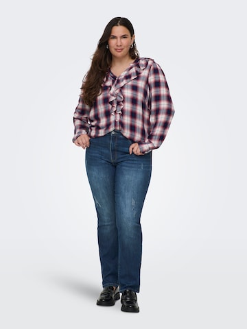 ONLY Carmakoma Skinny Jeans 'CARSALLY' i blå