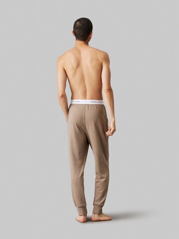 Calvin Klein Underwear Regular Pyjamahose in Beige