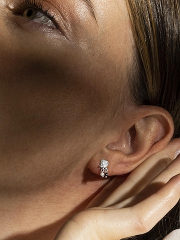 Luxenter Øreringe 'NEXA' i hvid