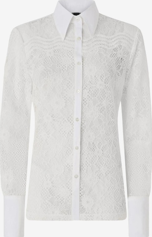 Camicia da donna 'PINKO COLINE CAMICIA PIZZO REBRODE CAMICIA' di PINKO in bianco: frontale