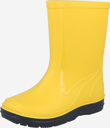 Bottes en caoutchouc BECK en jaune : devant