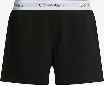 melns Calvin Klein Underwear Pidžamas bikses: no priekšpuses