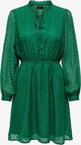 JDYKošulja haljina 'GRETHA' - zelena boja: prednji dio