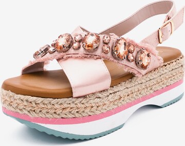 Kamoa Sandals in Pink: front