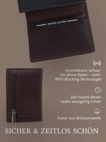 Akaroa Wallet 'Slim Wallet Pelle II' in Brown