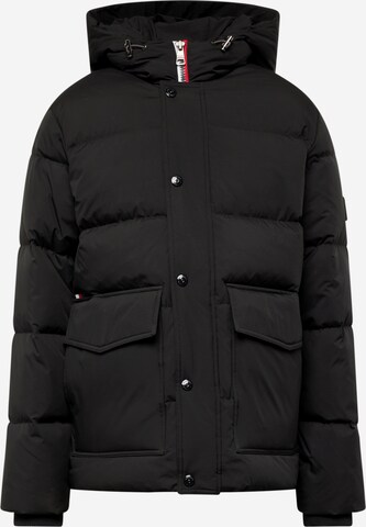 TOMMY HILFIGER Winterjas 'ROCKIE' in Zwart: voorkant