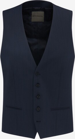 BENVENUTO Suit Vest in Blue: front