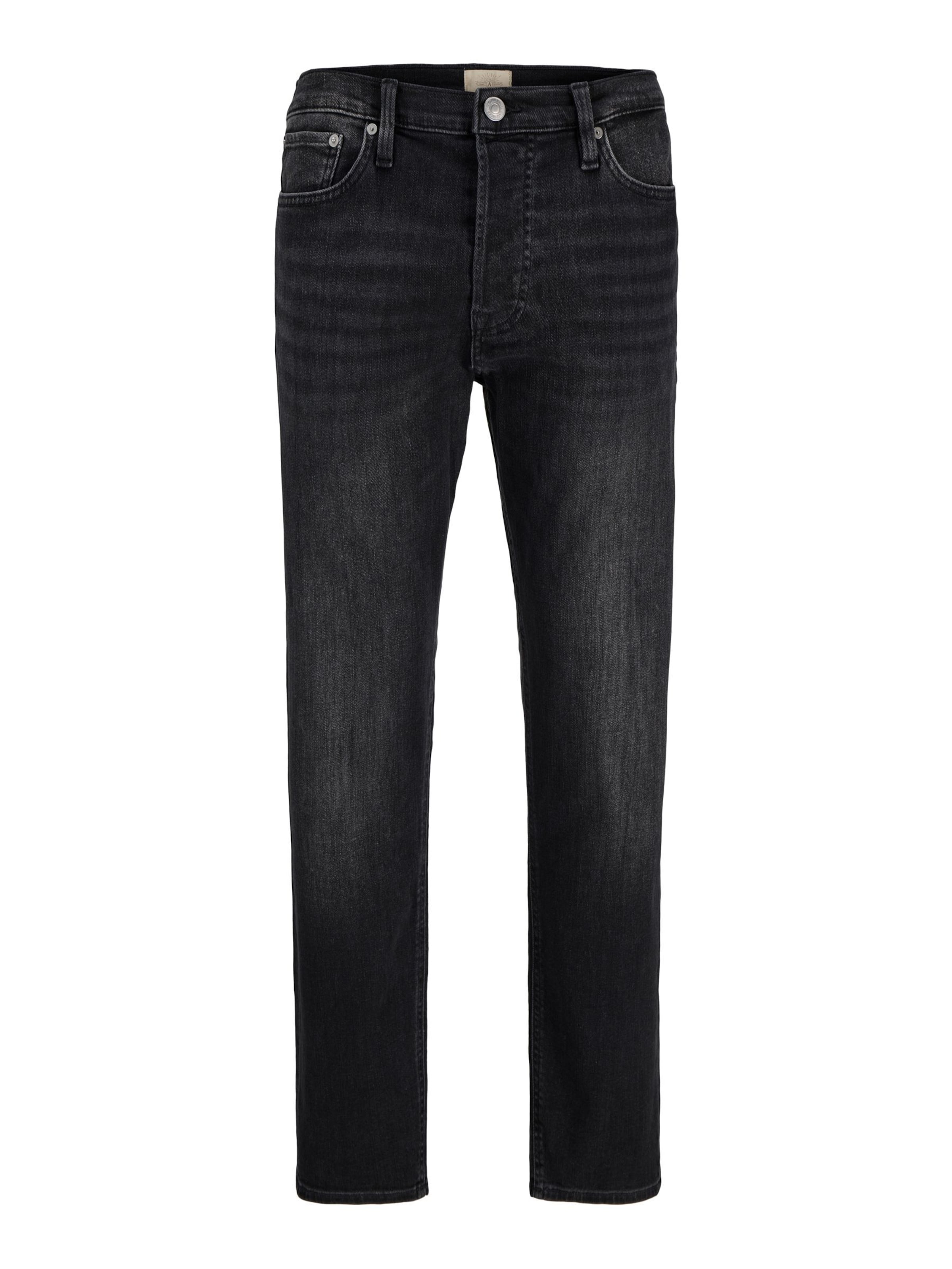 Loosefit Jean 'JJIChris JJCooper' JACK & JONES en noir : devant