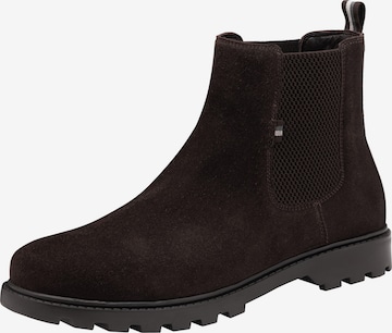 Ombre - Botas Chelsea en marrón: frente